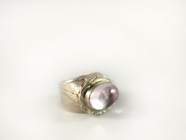 Amethyst Ring, 20, 8 gramm, Selfmade, design, zarte farbe