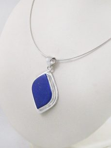 Lapis Lazuli, Silber Anhänger, dunkelblau, kaufen, Wien, Singer Edelsteine, online